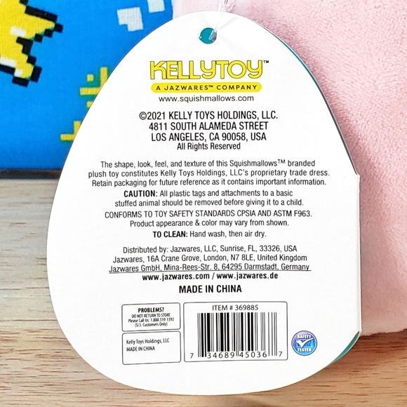 Squishmallow Paulita the Pink Tabby Cat 5" UltraSoft Stuffed Plush Toy NWT - Picture 12 of 12